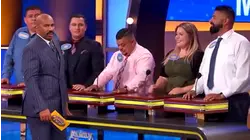 Check out Gus's incredible MC skills! | Family Feud