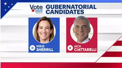 Power & Politics: 1:1 with NJ gubernatorial candidates Rep. Mikie Sherrill and Jack Ciattarelli