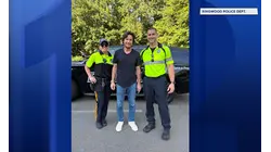 Jason Bateman seen with local police while filming project in Passaic County