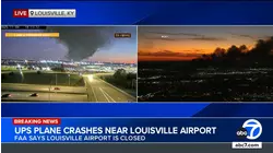UPS aircraft crashes near Louisville airport, shelter-in-place issued: Officials