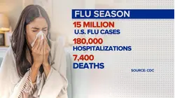 Latest CDC numbers show elevated flu levels across US