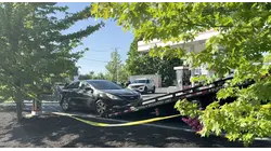 Man arrested for killing of Bellport woman found injured at Speedway gas station