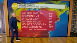 Record heat in Northeast and Memorial Day forecast