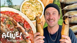 Brad Makes Smoked Whitefish In Montana