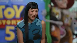Greta Lee talks 'Toy Story 5'