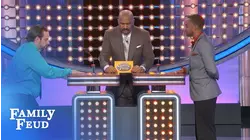 Guys cry for it! | Family Feud
