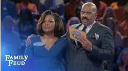 Team Talbert make it a VERY MERRY "Almost Christmas" episode! | Family Feud