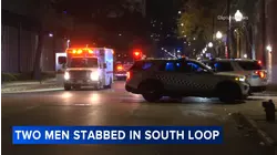 2 men stabbed blocks apart in South Loop; 1 attack involved axe: CPD