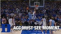 Duke's Theo John With The Forceful Rejection | ACC Must See Moment