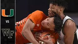 Miami vs. Wake Forest Men's Basketball Highlights (2020-21)