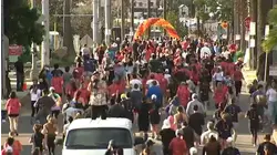 Palisades residents reconnect at Turkey Trot for 1st time since fire