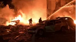 Russian Attacks Kill 11 in Ukraine's Kyiv Ahead of NATO Summit