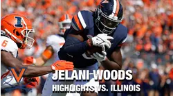 Virginia's Jelani Woods Shows His Immense Skills