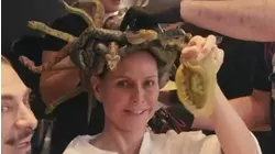 Heidi Klum se transforma en Medusa para su tradicional fiesta de Halloween