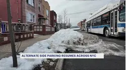 Alternate side parking resumes in Brooklyn, despite snowbanks blocking parking spots