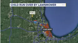 Child run over by lawnmower, critically injured in north suburb: CFPD