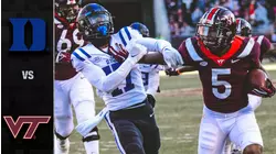 Duke vs. Virginia Tech Football Highlights (2021)