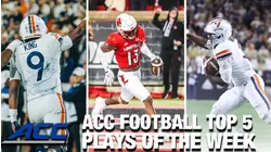 2022 ACC Football Top 5 Plays Of The Week: Week 8
