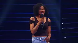 Aisha Brown and Sebastian Maniscalco