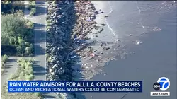 LA County officials say beaches could be contaminated after storm, urge people to stay out of water
