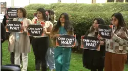 Families rally against cuts to medicaid, healthcare costs