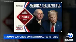 Lawsuit targets plan to put Trump's image on popular national parks pass