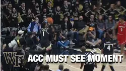 Wake Forest Take's Control Early With 20-2 Run | ACC Must See Moment