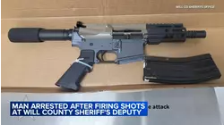 Man charged after shooting at deputy: Will County sheriff