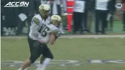 Wake Forest RB Cade Carney Powers Deacs Over Duke