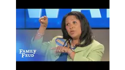 I'm a STRIPPER. Here's my BUSINESS CARD. | Family Feud