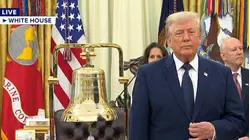 Trump rings opening bell to celebrate launch of Trump Accounts