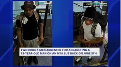 Two Bronx men arrested for stabbing 73-year-old man on Manhattan bus