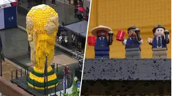 See LEGO's Biggest Ever Mobile Build at Rockefeller Center
