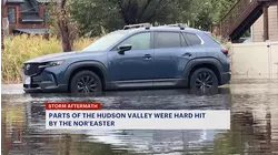Floodwaters receding in Piermont after nor'easter