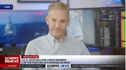 Crew member rescued after US aircraft went down in Iran