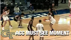 Georgia Tech Kyle Sturdivant Is Breaking Some Ankles On The Crossover| ACC Must See Moment