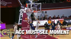 Georgia Tech's Michael Devoe Gets It To Roll In For And-1 | ACC Must See Moment