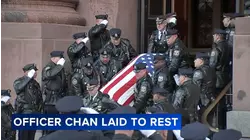 Philadelphia Highway Patrol Officer Andy Chan laid to rest