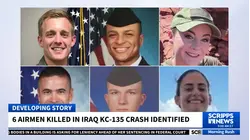 Pentagon identifies 6 US airmen killed in refueling plane crash in Iraq