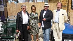 Tom Conti and Katie Derham