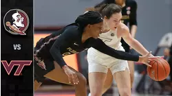 Florida State vs Virginia Tech Women's Basketball Highlight