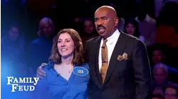 200 points exactly! Miracle Fast Money! | Family Feud