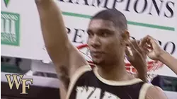 Great Greensboro Moments: Tim Duncan Dominates in 1996 ACC Tournament