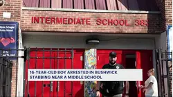 Teen arrested for allegedly stabbing 14-year-old outside middle school in Bushwick