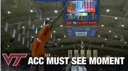 Virginia Tech's Justyn Mutts Sniffs Out The Steal & Slam | ACC Must See Moment