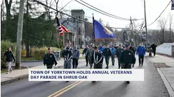 Friends and family members turn out in Yorktown for annual Veterans Day Parade
