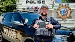 Community mourns 29 year-old officer who died in a crash on his way to work