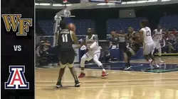 Wake Forest vs. Arizona Men's Basketball Highlights (2019-20)