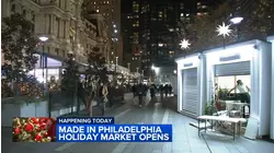 Made in Philadelphia Holiday Market to open in Dilworth Park