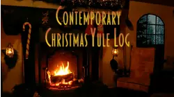 Contemporary Christmas Yule Log
